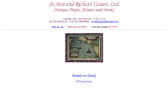 Desktop Screenshot of castenmaps.com